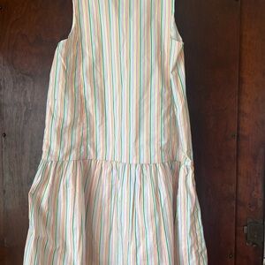 Crewcuts Colorful Striped Kids Dress